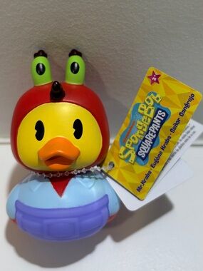 SpongeBob SquarePants Mr. Krabs Rubber Duck NWT